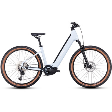 Bicicleta todocamino eléctrica CUBE REACTION HYBRID PRO 750 27,5" WAVE Blanco 2023 0